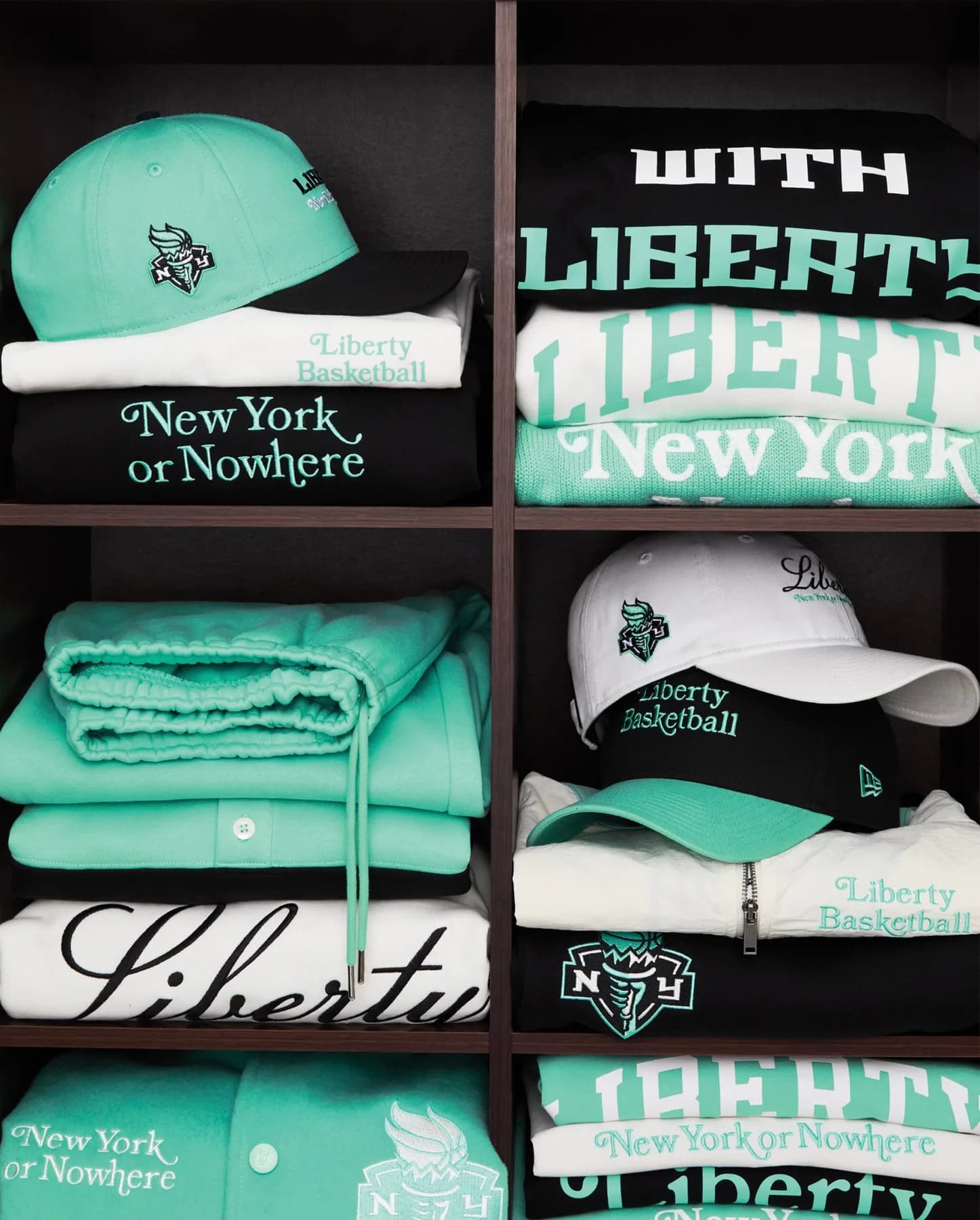 New York or Nowhere Launches First WNBA Collaboration With New York Liberty — additional view 1