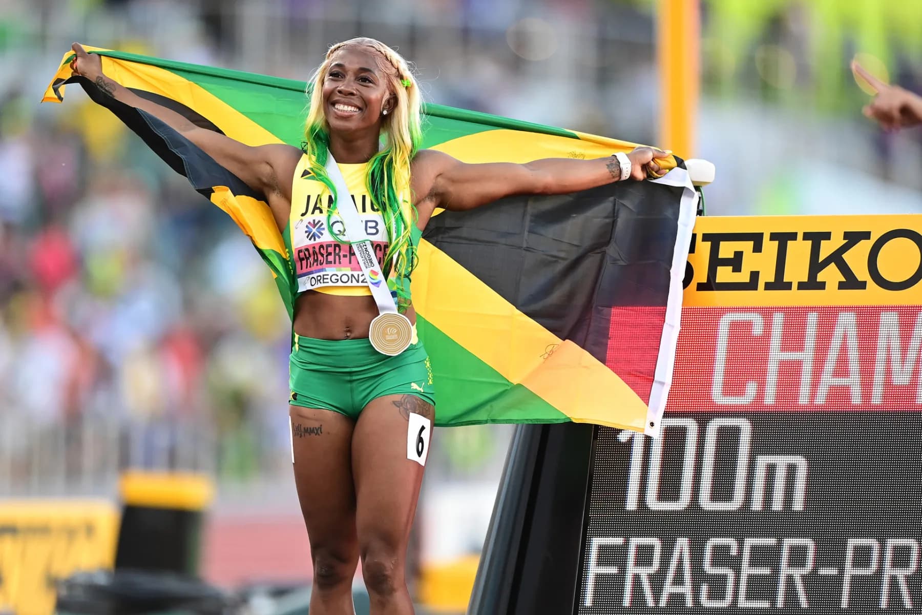 Nike Honors Shelly-Ann Fraser-Pryce as Greatest 100m Sprinter of All Time