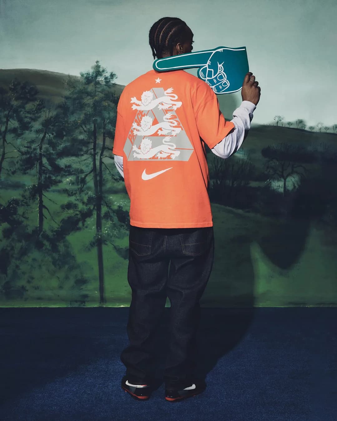 Nike x Palace x England Collection Blends Streetwear and Football — additional view 1