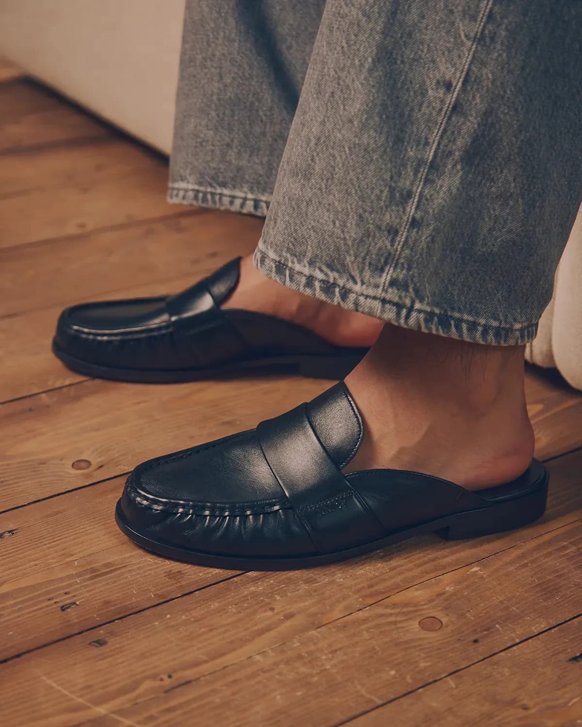 NN.07 and Grenson Launch Premium Leather Mule Collaboration — additional view 3