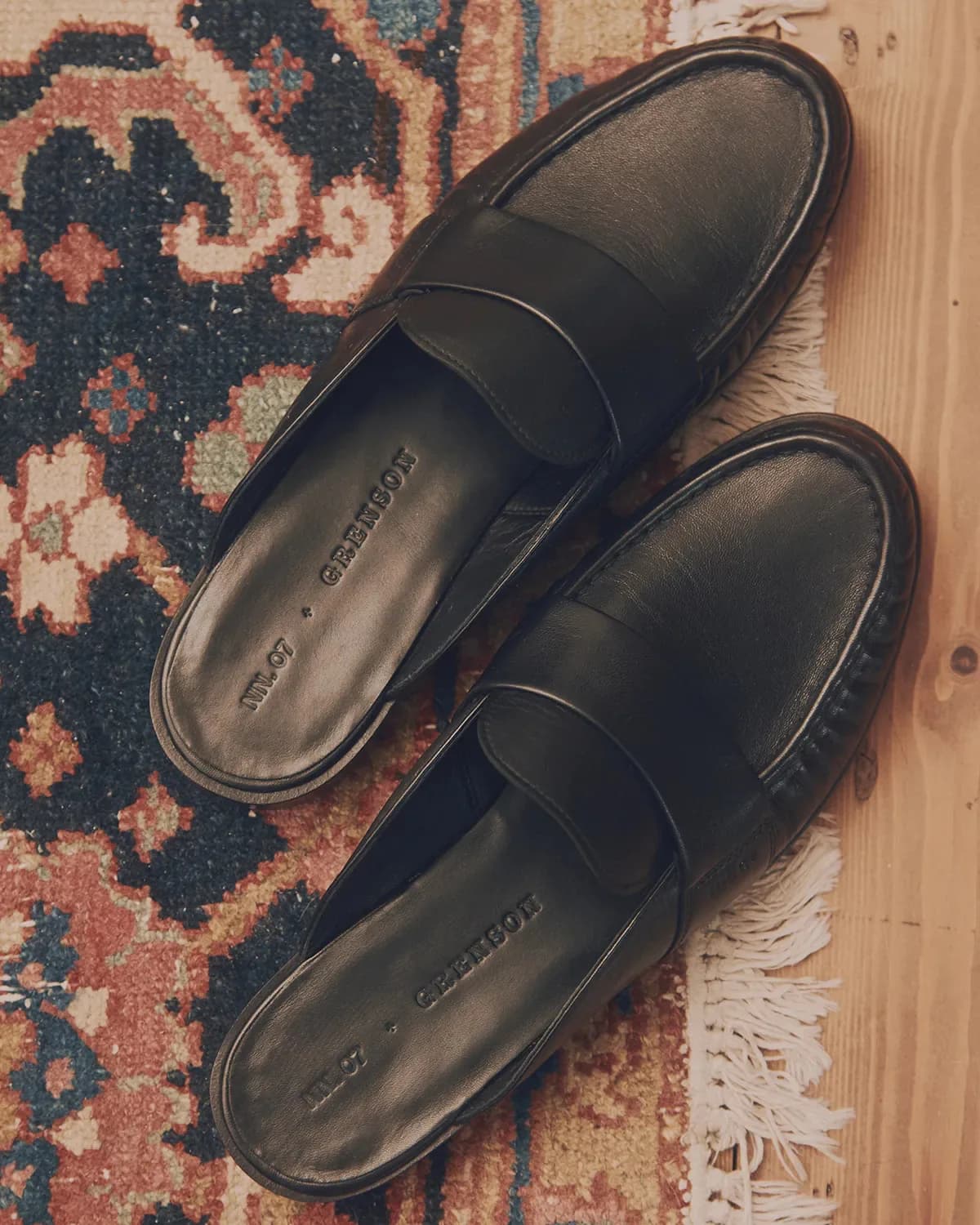 NN.07 and Grenson Launch Premium Leather Mule Collaboration — additional view 2