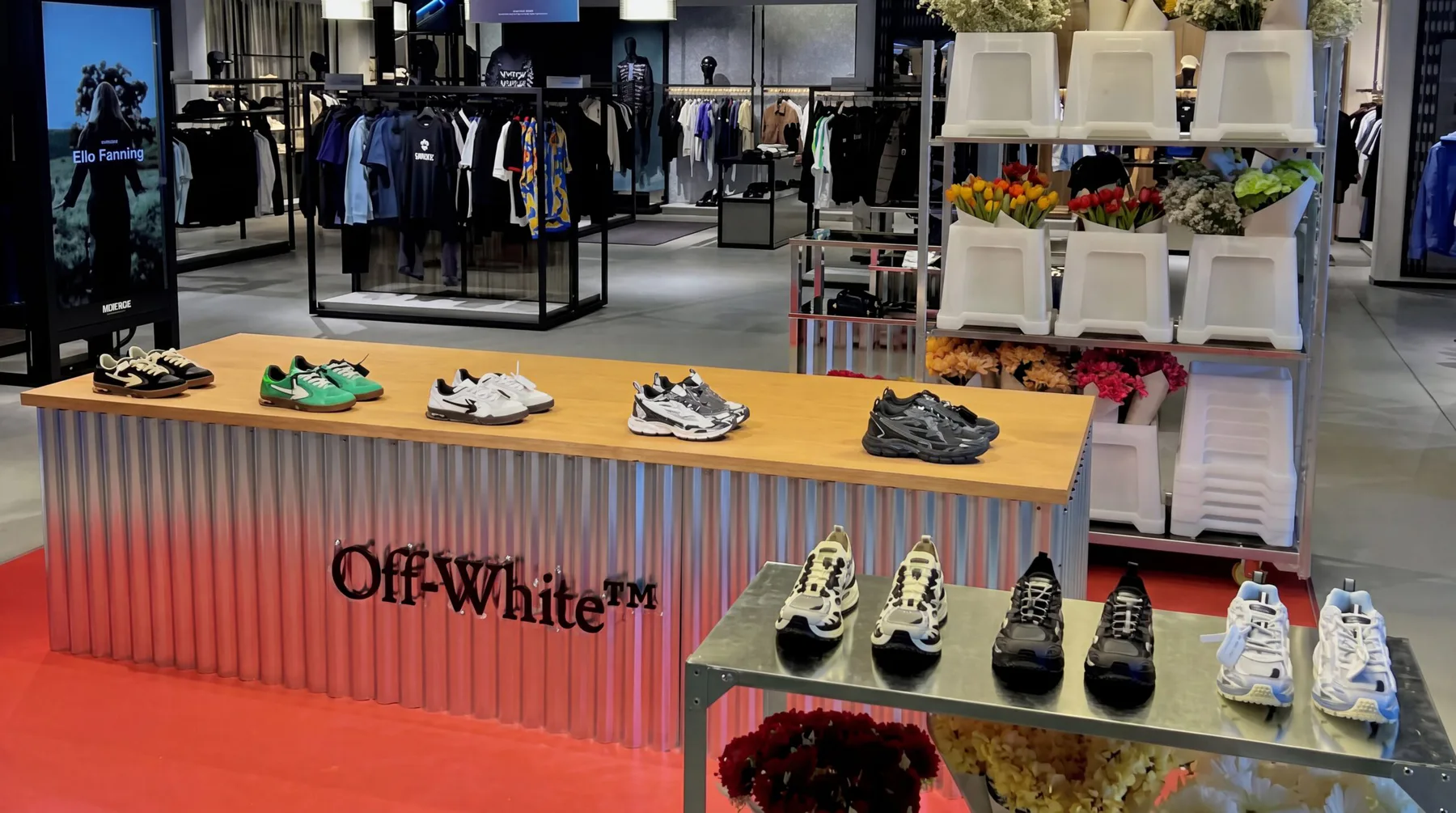 Off White Launches Football Terrace Sneaker at Exclusive Pop-Up