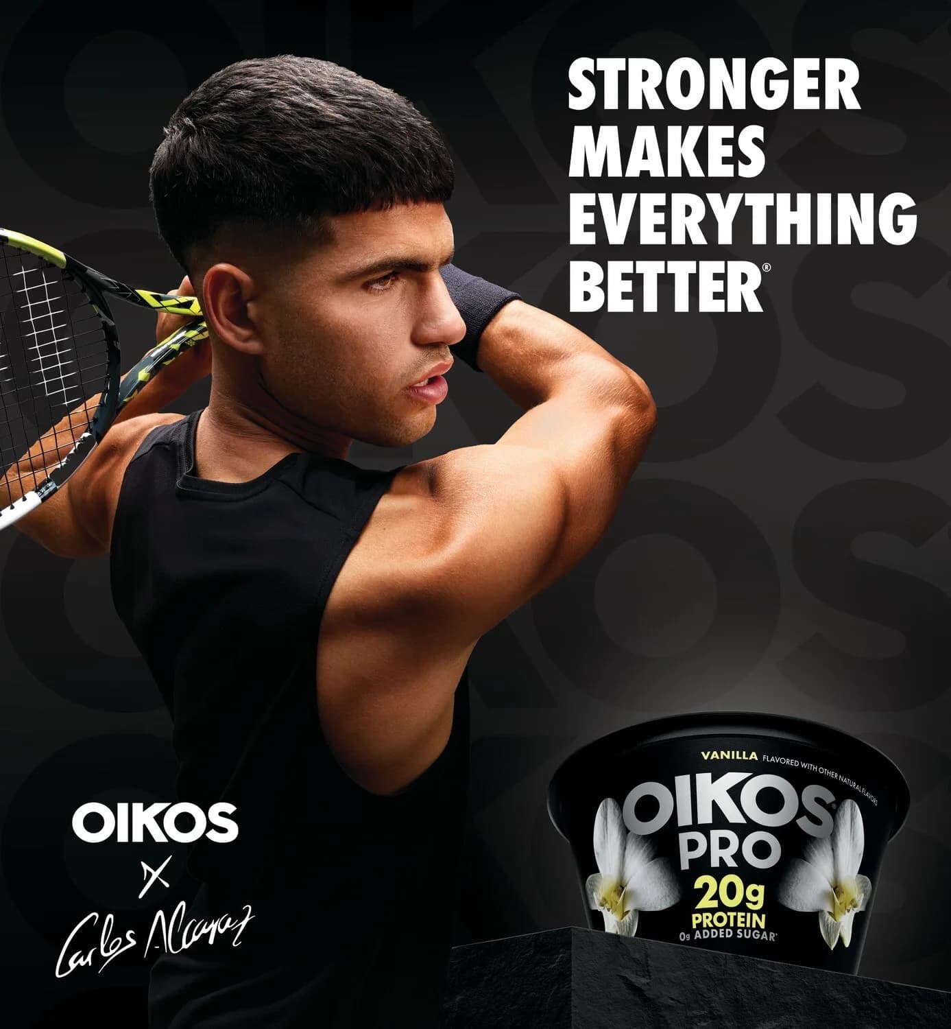 OIKOS Names Carlos Alcaraz Global Brand Ambassador in New Strength Campaign