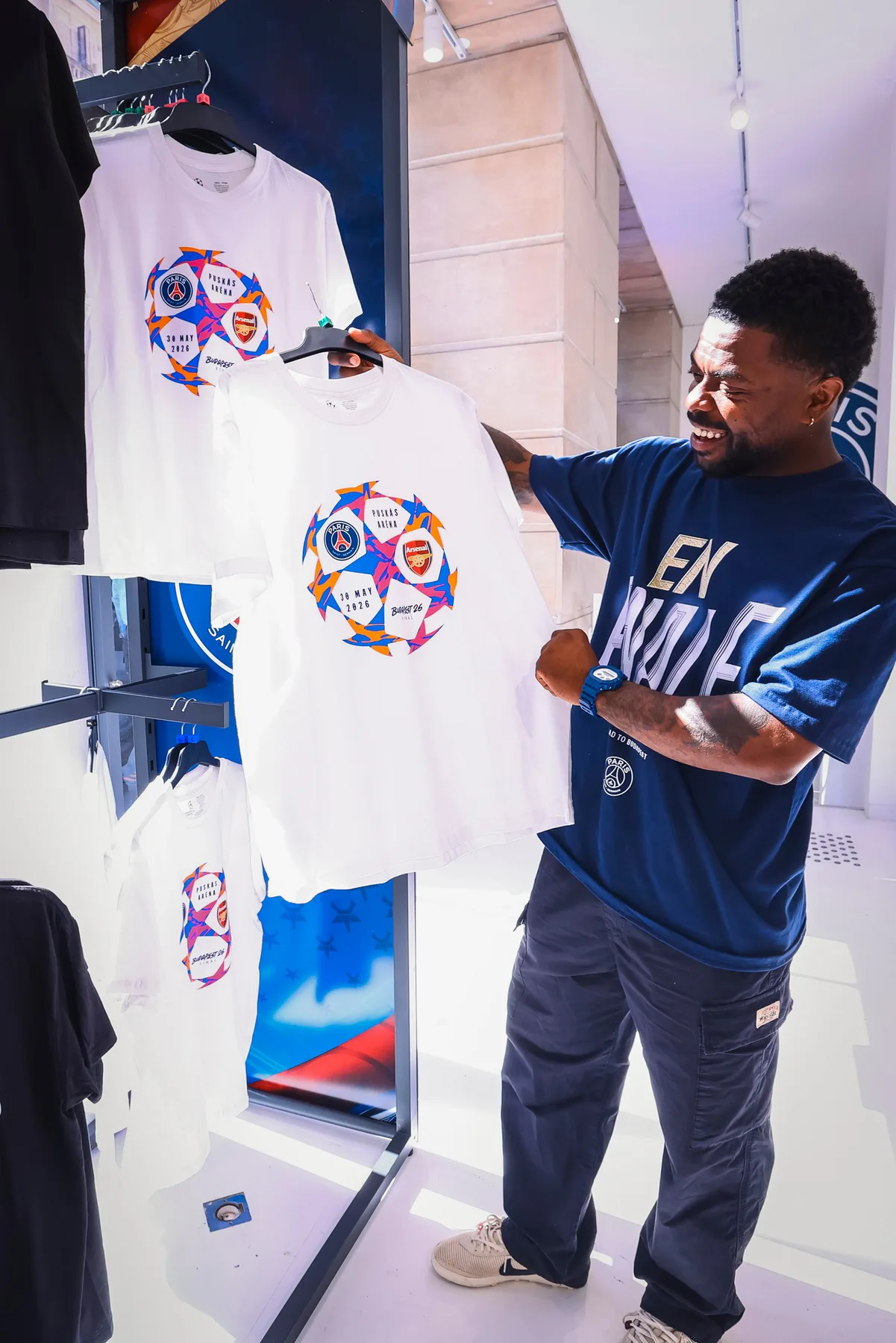 Paris Saint-Germain Opens Limited-Time Pop-Up Store in Central Paris — additional view 4