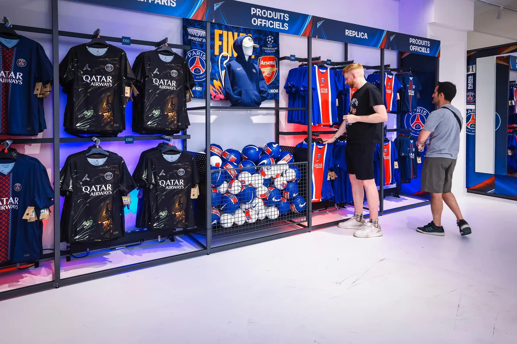 Paris Saint-Germain Opens Limited-Time Pop-Up Store in Central Paris — additional view 5