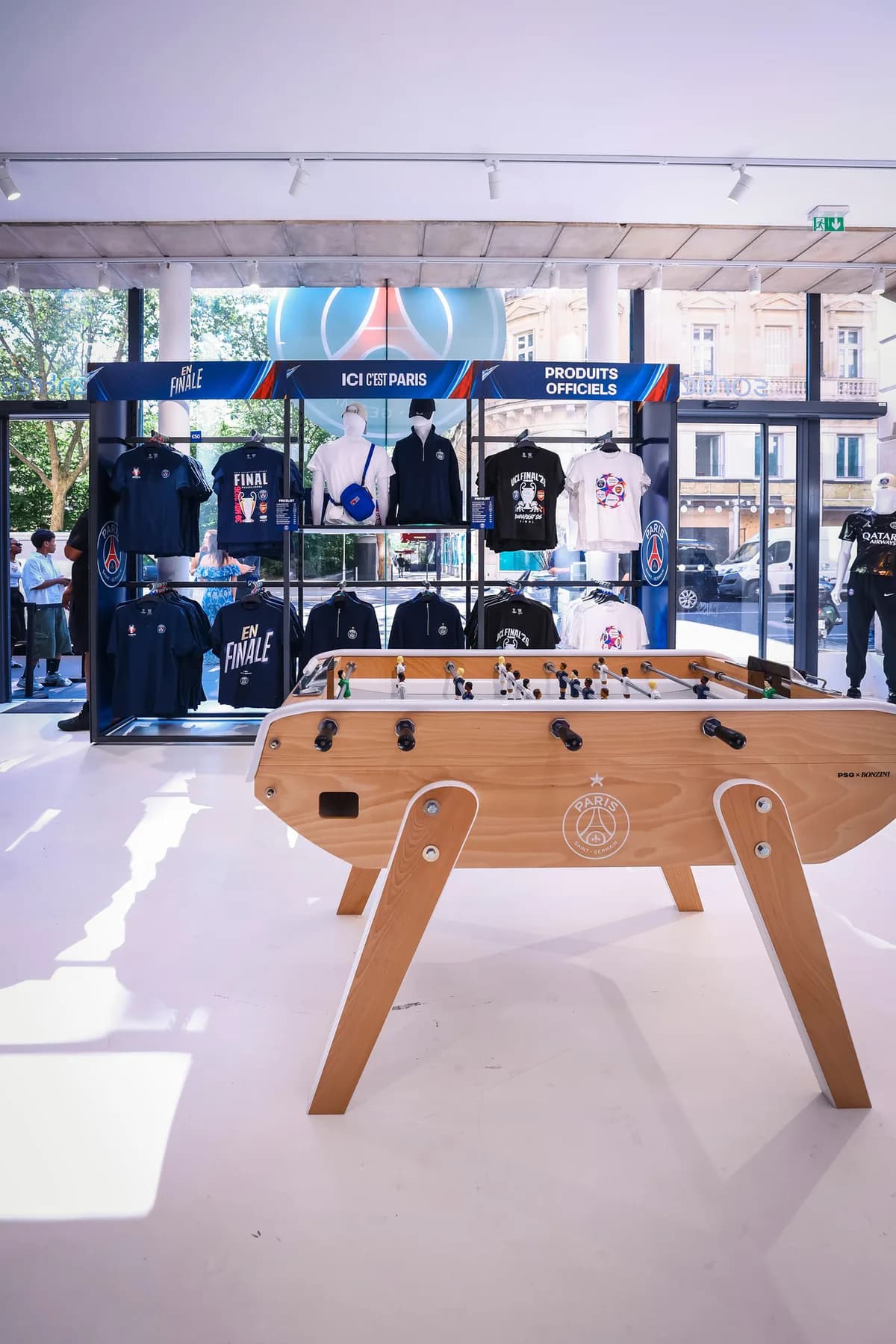 Paris Saint-Germain Opens Limited-Time Pop-Up Store in Central Paris — additional view 2