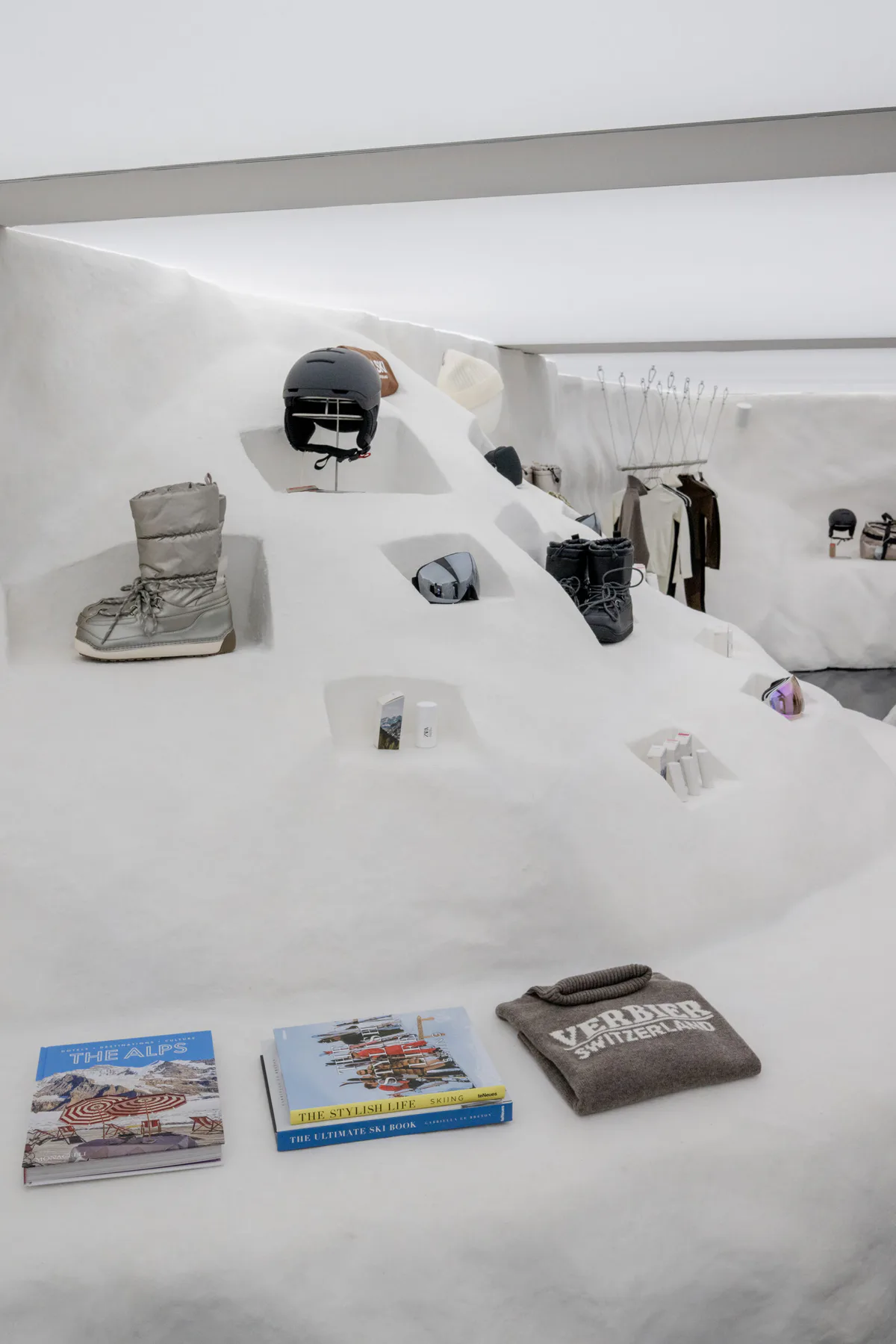 Profirst and Zara Claim FRAME Awards 2025 Silver for the Verbier Ski Pop Up