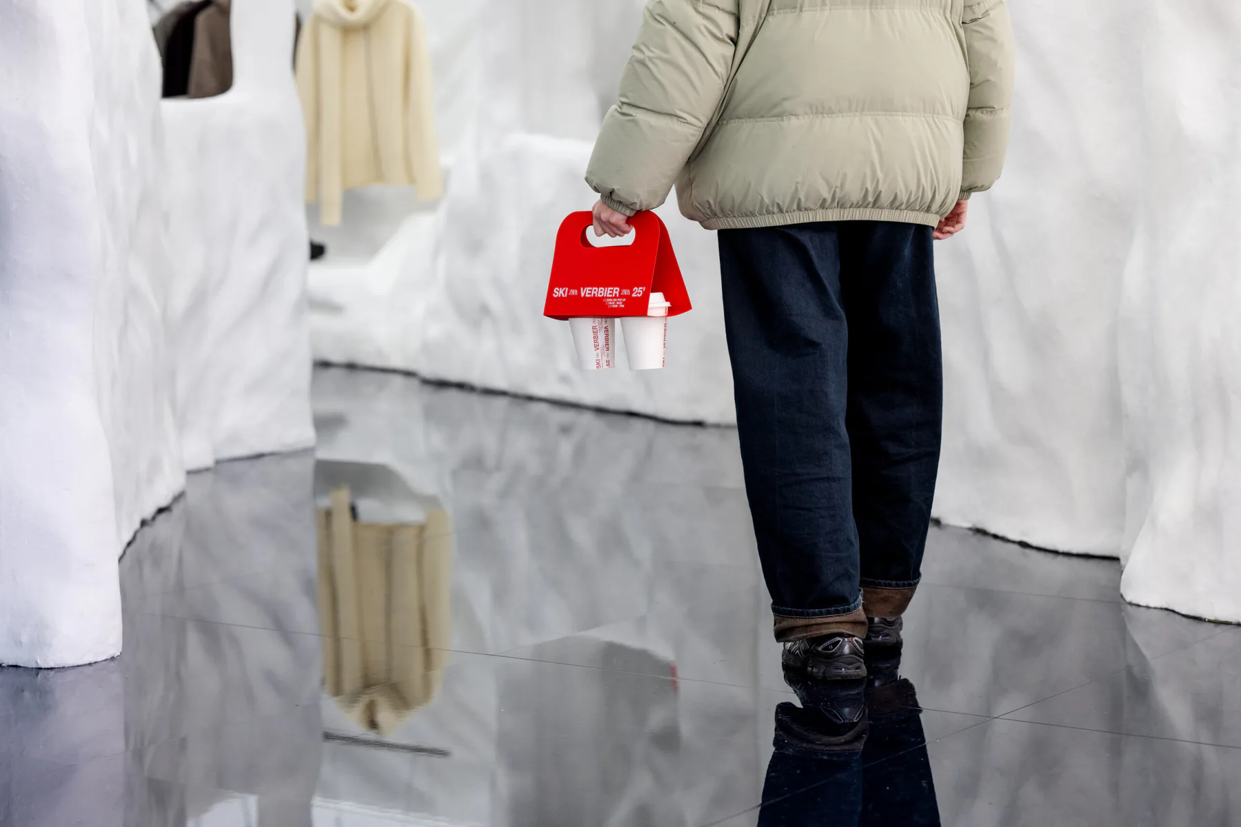 Profirst and Zara Claim FRAME Awards 2025 Silver for the Verbier Ski Pop Up