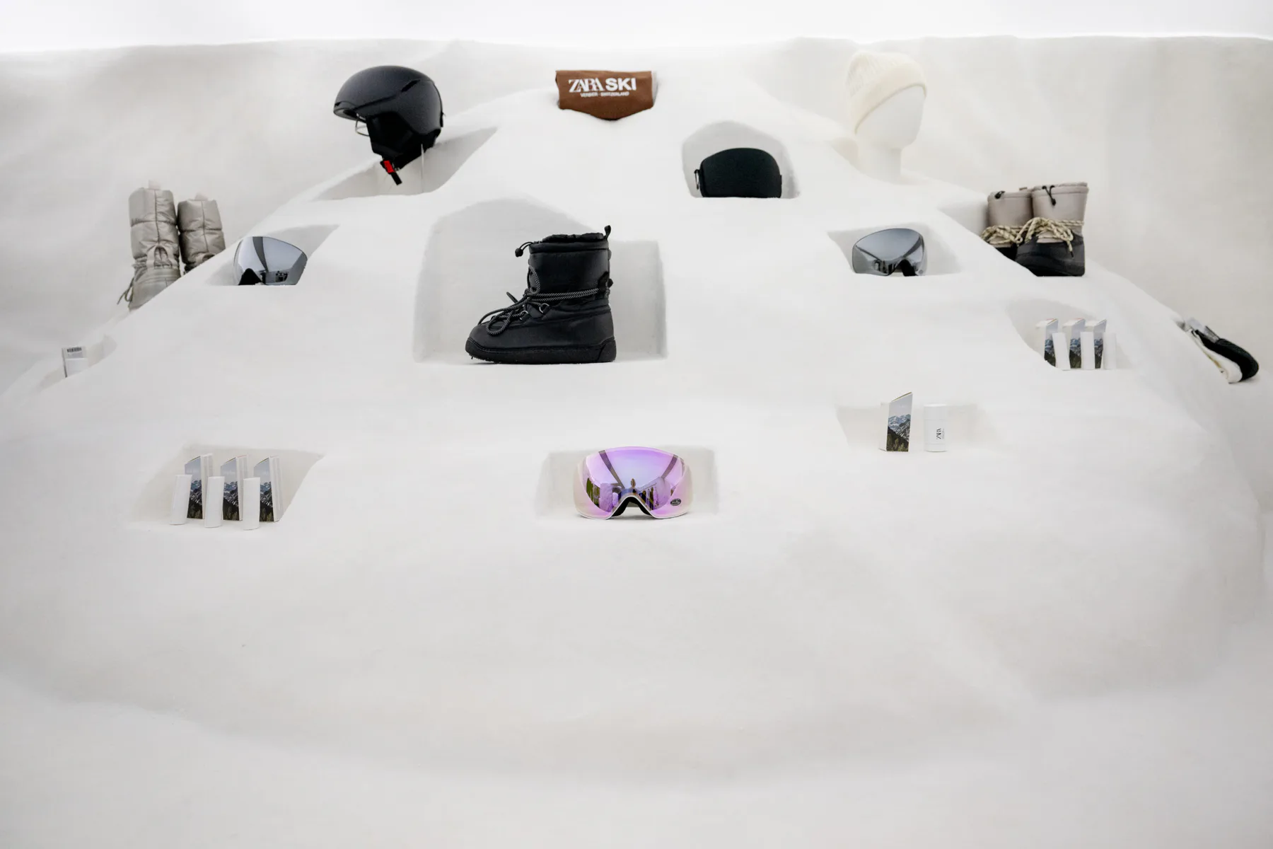Profirst and Zara Claim FRAME Awards 2025 Silver for the Verbier Ski Pop Up