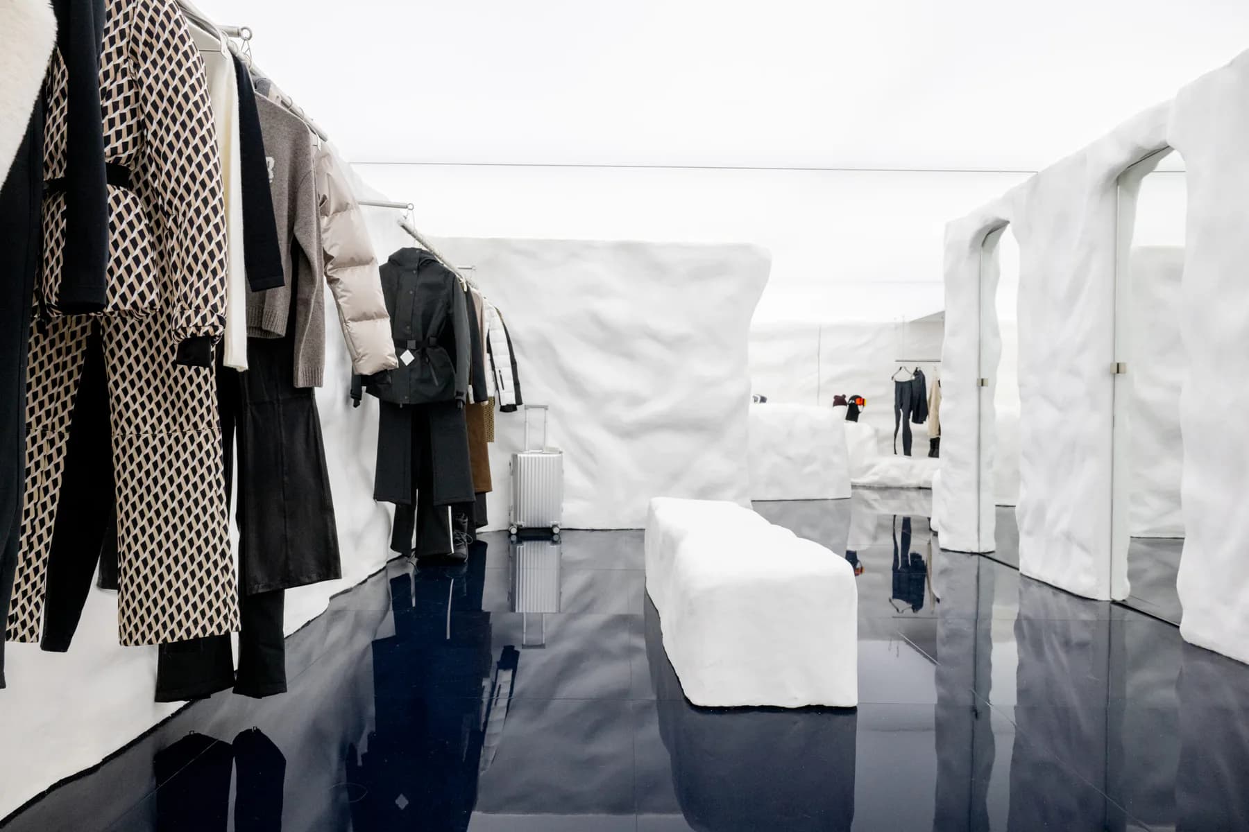 Profirst and Zara Claim FRAME Awards 2025 Silver for the Verbier Ski Pop Up