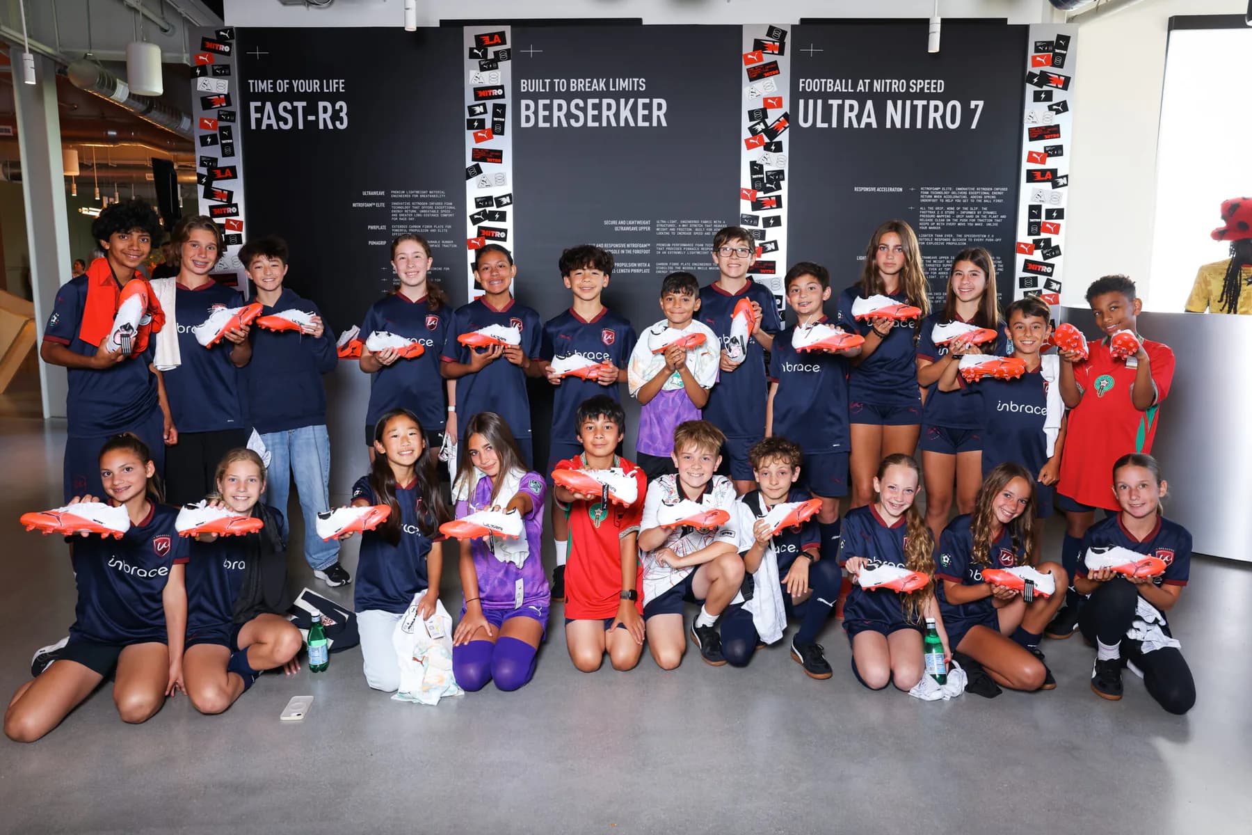 PUMA BRINGS NITRO™ TO FOOTBALL WITH THE PUMA NITRO LAB IN LOS ANGELES