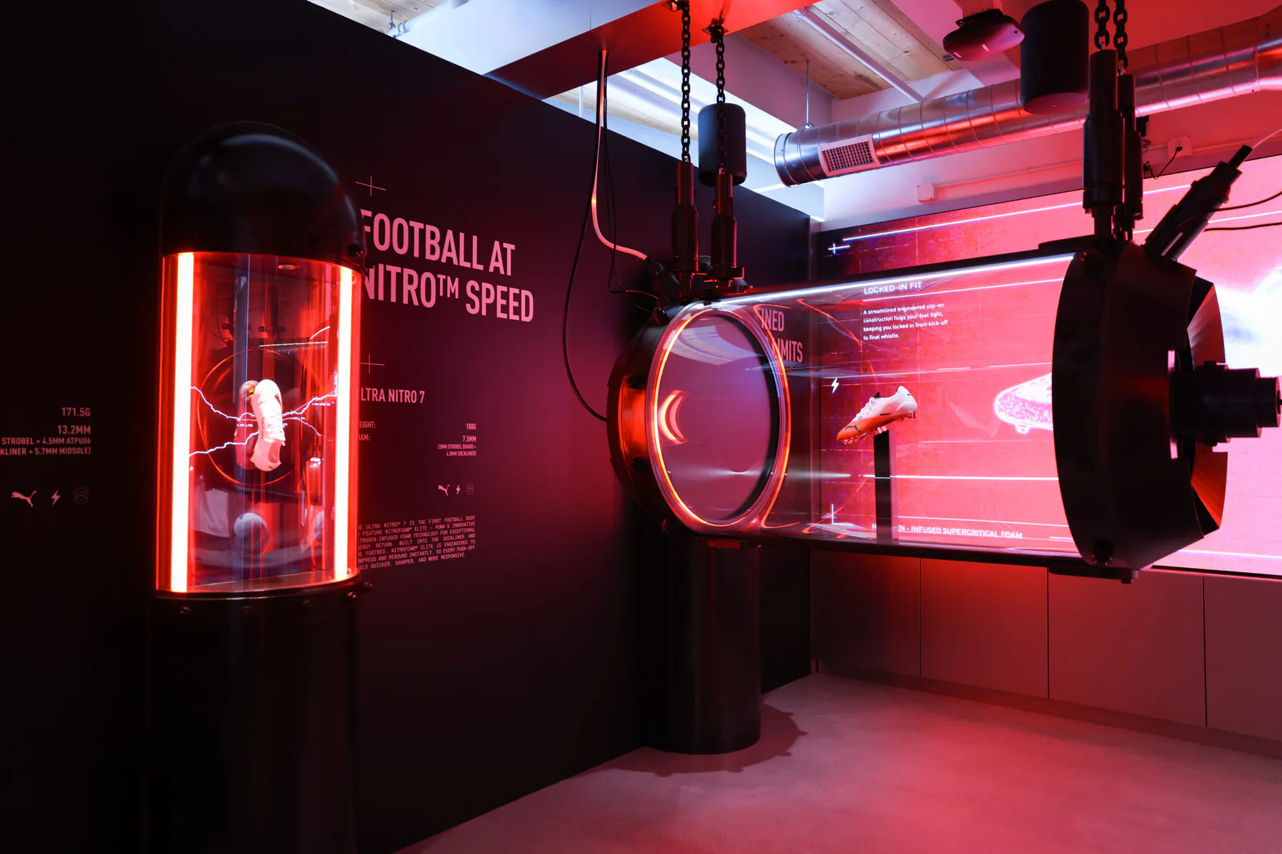 PUMA BRINGS NITRO™ TO FOOTBALL WITH THE PUMA NITRO LAB IN LOS ANGELES