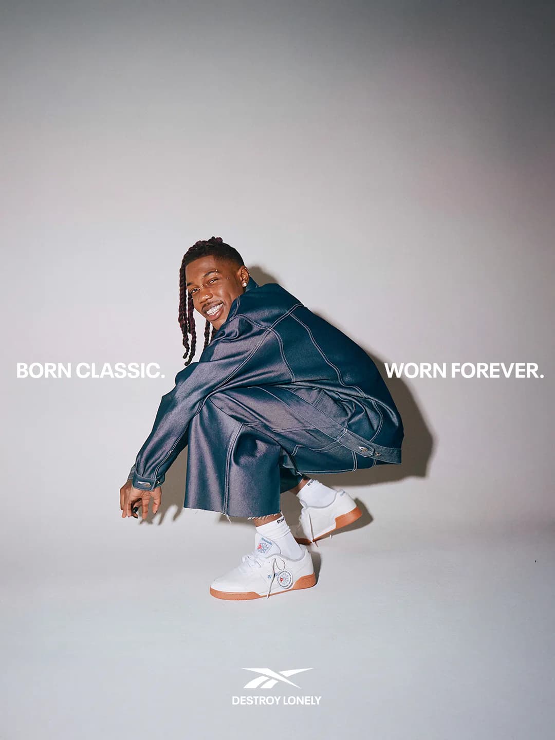 Reebok Unveils Born Classic Worn Forever Campaign with Destroy Lonely — additional view 1