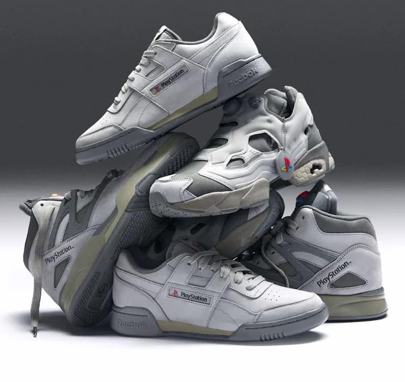 Reebok and PlayStation Launch 30th Anniversary Sneaker Collection