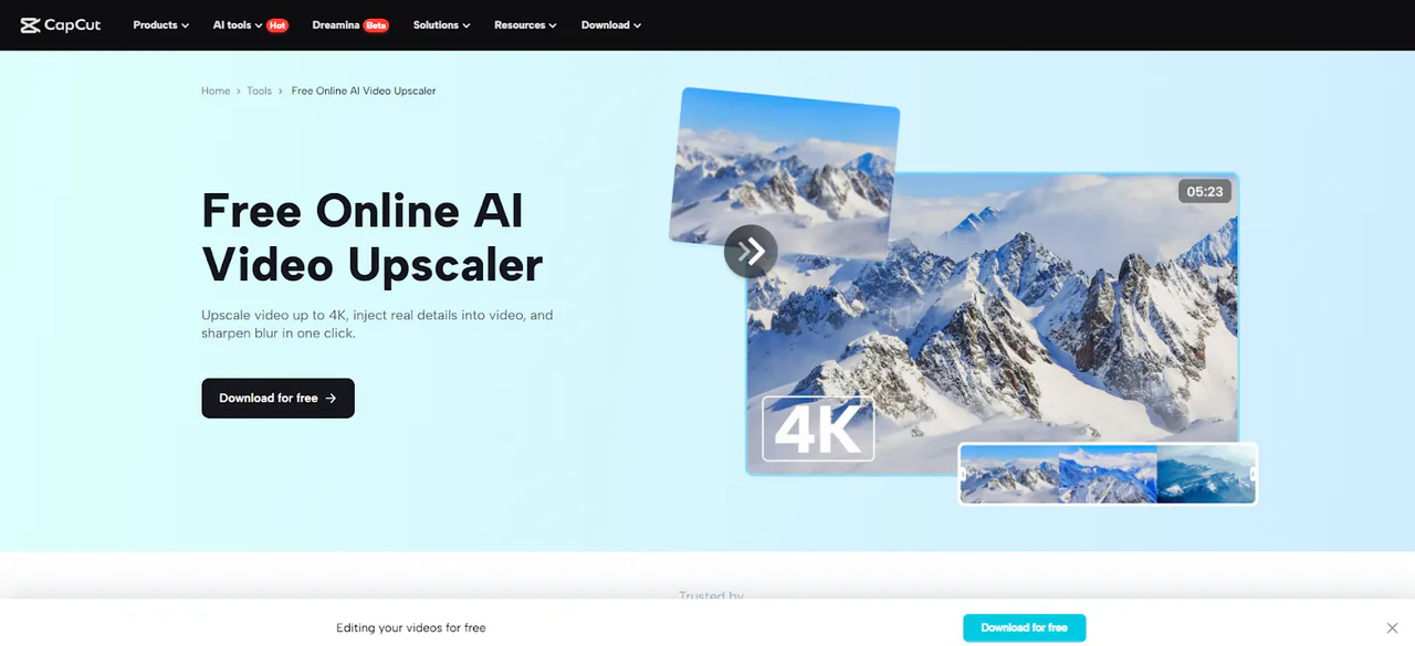 AI Video Upscaler