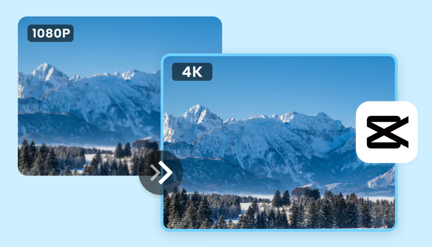 Restore Old Family Holiday Videos with CapCut PC’s AI Video Upscaler