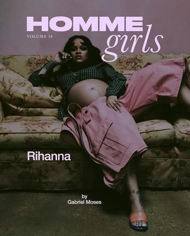 Rihanna Unveils Bold Homme Girl Volume 14 Alongside New Fenty x Puma Drop