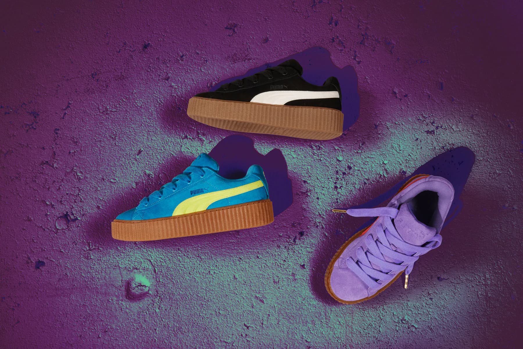 Rihanna’s newest FENTY x PUMA Creeper Drop