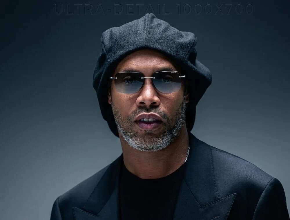 DITA Teams Up With Ronaldinho for Luxury Eyewear Collection