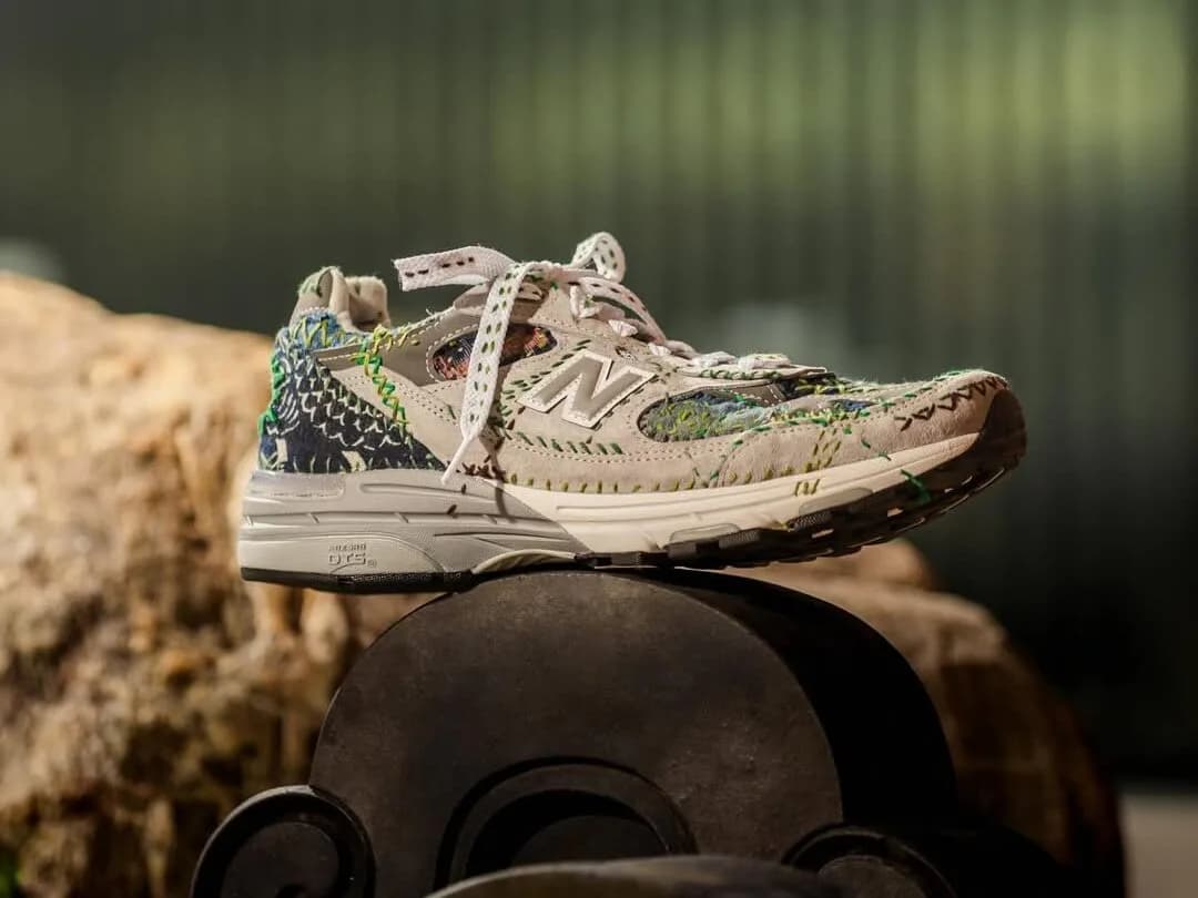 Sashiko Gals Brings Traditional Japanese Embroidery to the New Balance 993 at 1 Hotel Tokyo