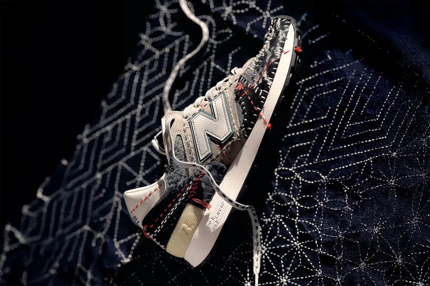 Sashiko Gals x New Balance 1300JP Blends Craft Collectibility and Community