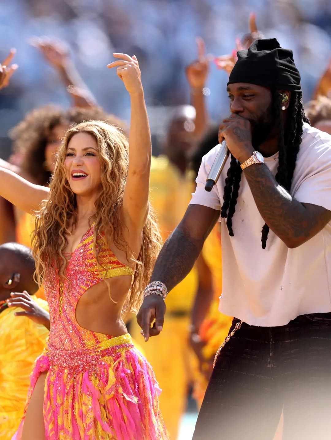 Shakira Brings Her Signature Barefoot Style to World Cup Final Halftime Show — additional view 7