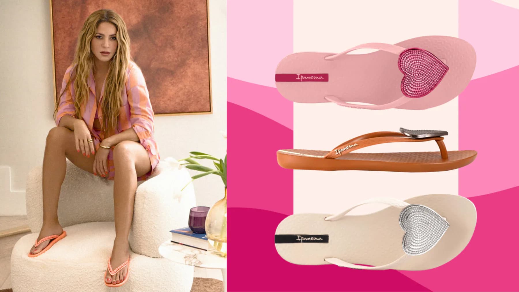 Shakira Becomes Ipanema Footwear Brand Ambassador