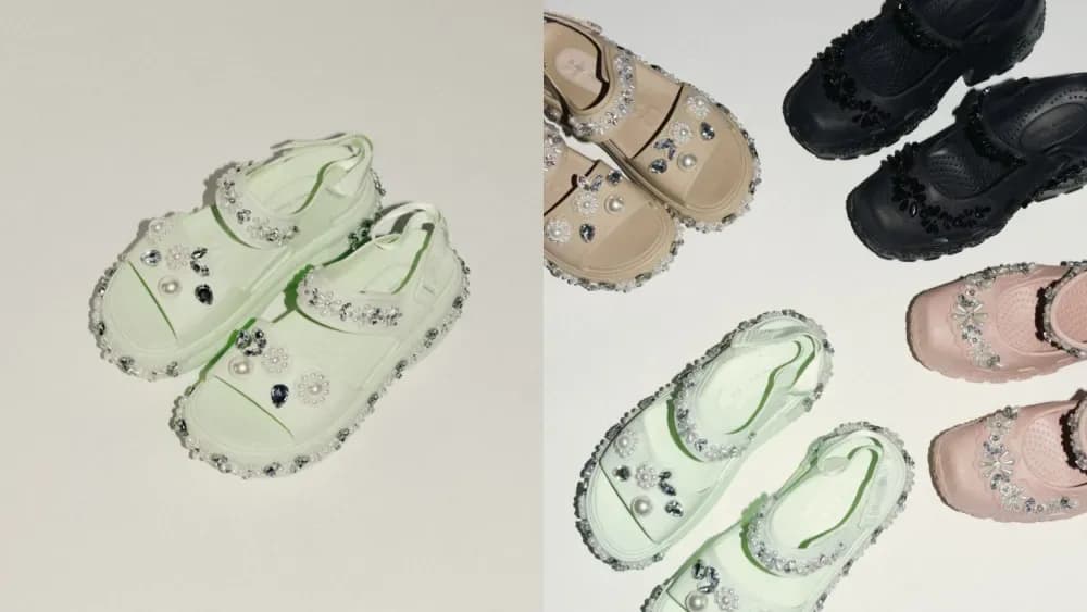 Simone Rocha x Crocs Drop 5 Pearl Embellished Collection Returns
