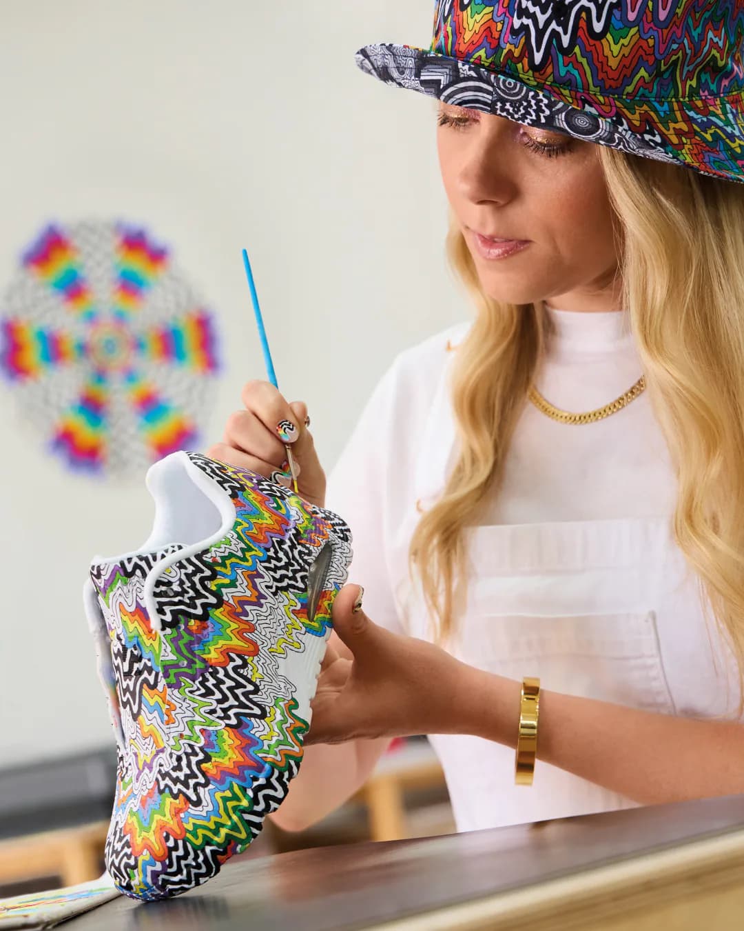 Skechers Unveils Vibrant Collaboration with LA-Based Artist Jen Stark