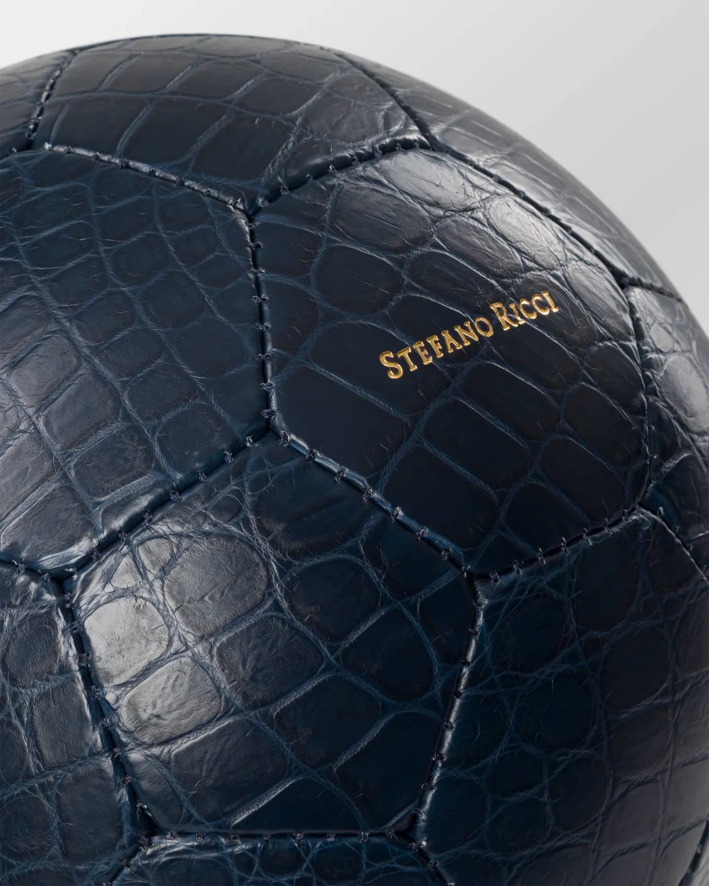 Stefano Ricci Elevates Football With a Crocodile Leather Luxury Ball — additional view 5