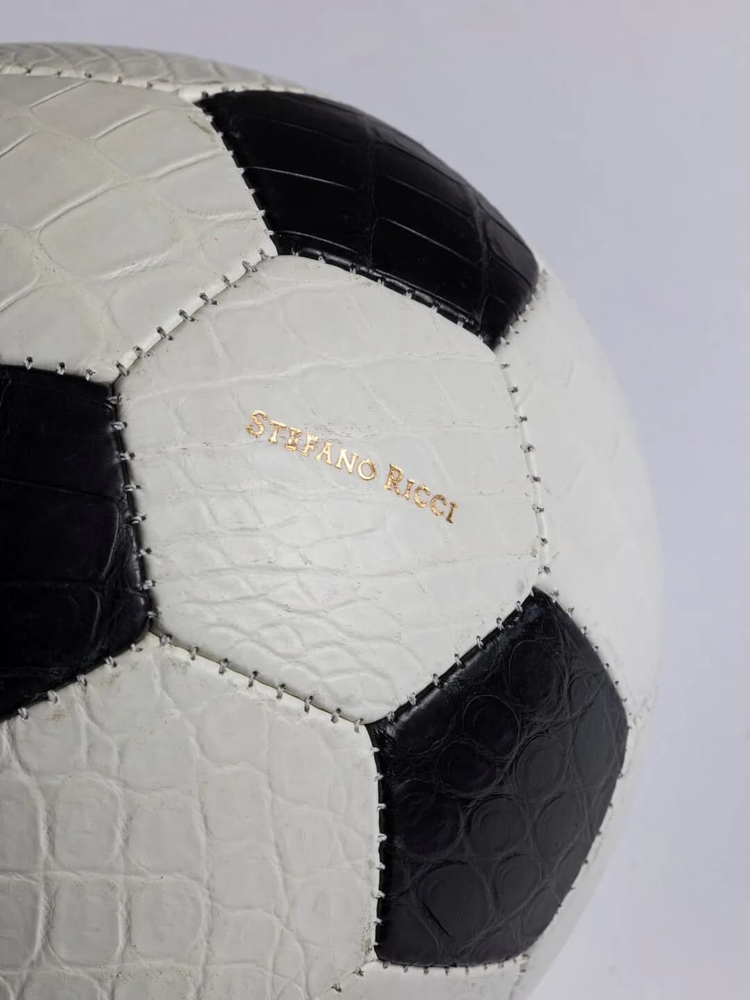 Stefano Ricci Elevates Football With a Crocodile Leather Luxury Ball — additional view 2