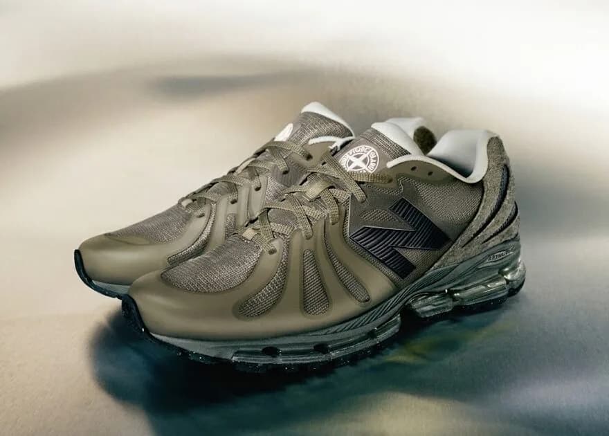 Stone Island and New Balance Unveil Technical ABZORB 1890 Trainer