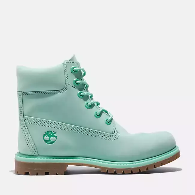 Light green Timberland 50th Anniversary 6-inch waterproof boot
