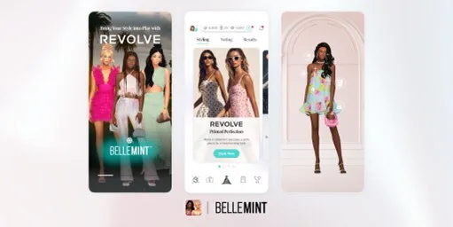 REVOLVE AND MUUS COLLECTIVE LAUNCH MOBILE FASHION GAME, BELLEMINT IN THE U.S.