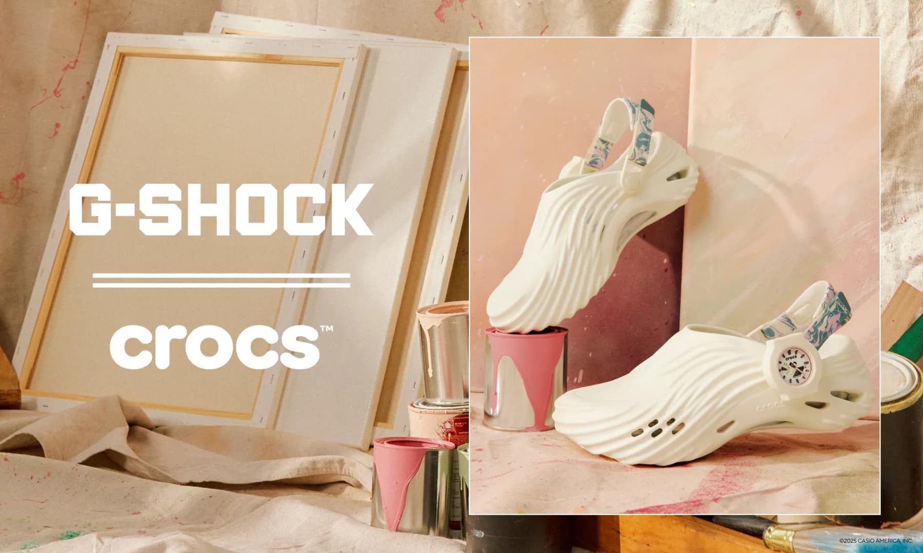 The G-SHOCK and Crocs Limited-Edition Drop