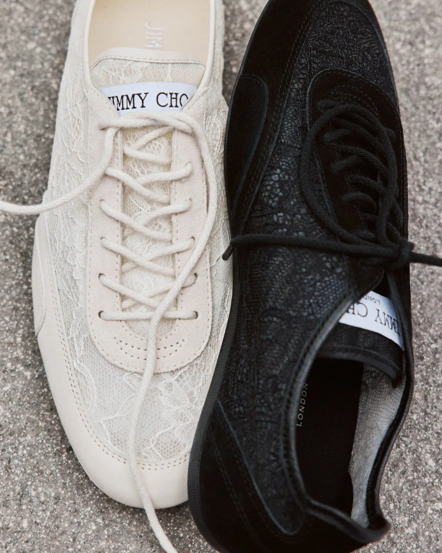 The Jimmy Choo Sunny Trainer Brings Floral Lace and Italian Craft to the Luxury Sneaker — additional view 4