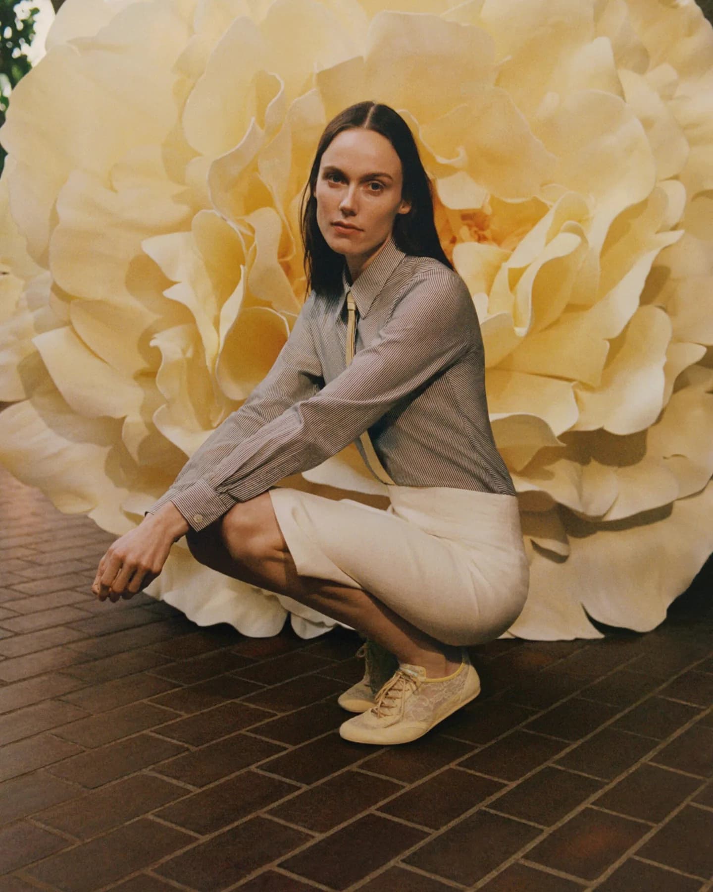 The Jimmy Choo Sunny Trainer Brings Floral Lace and Italian Craft to the Luxury Sneaker — additional view 1