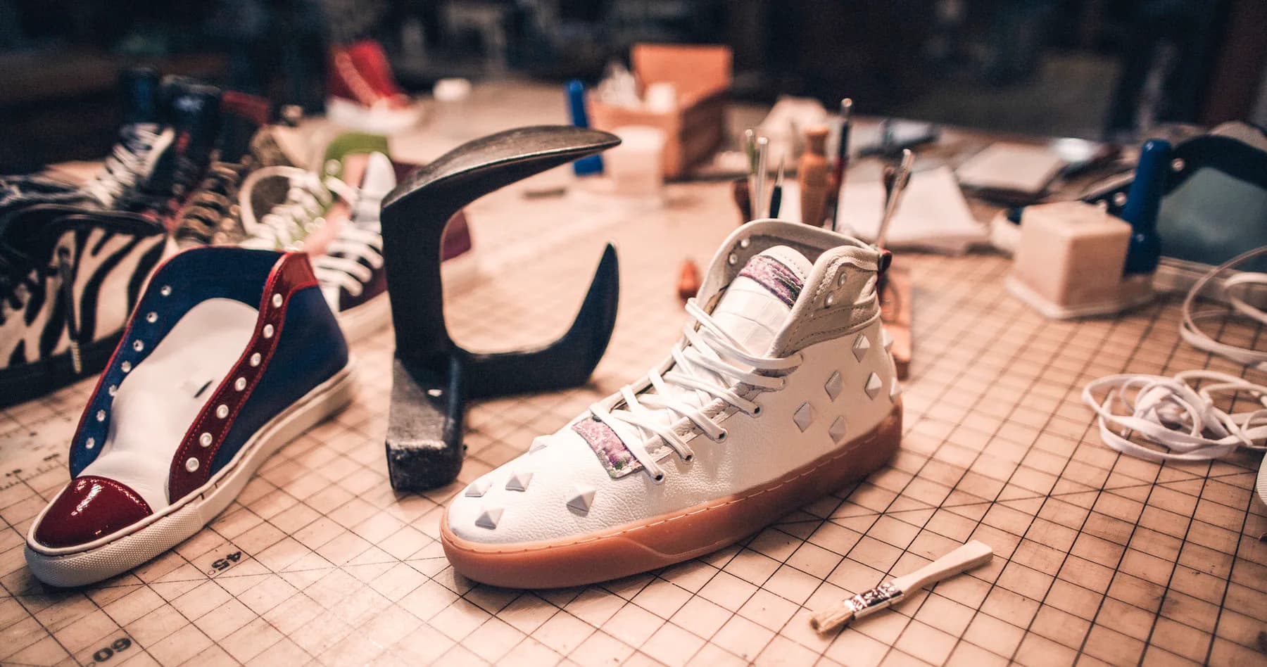 The Legacy Behind YJL Luxury Leather Sneakers — additional view 1