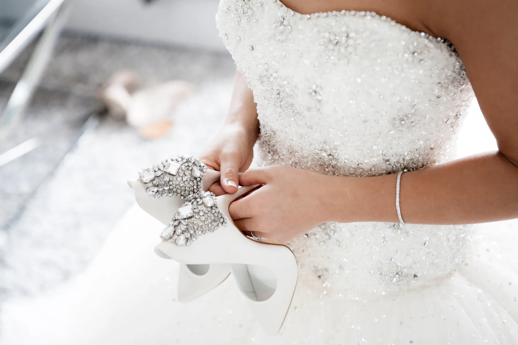 The Perfect Pairing: Wedding Dresses and Heels