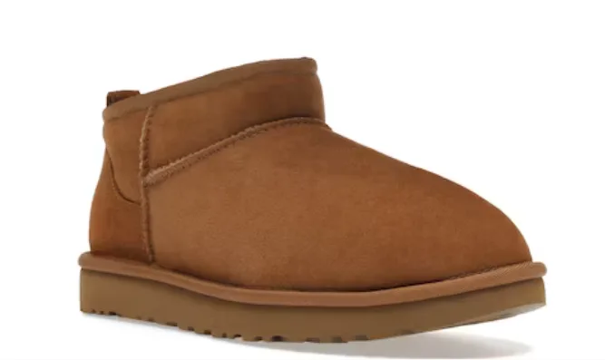 Chestnut UGG Classic Ultra Mini boot