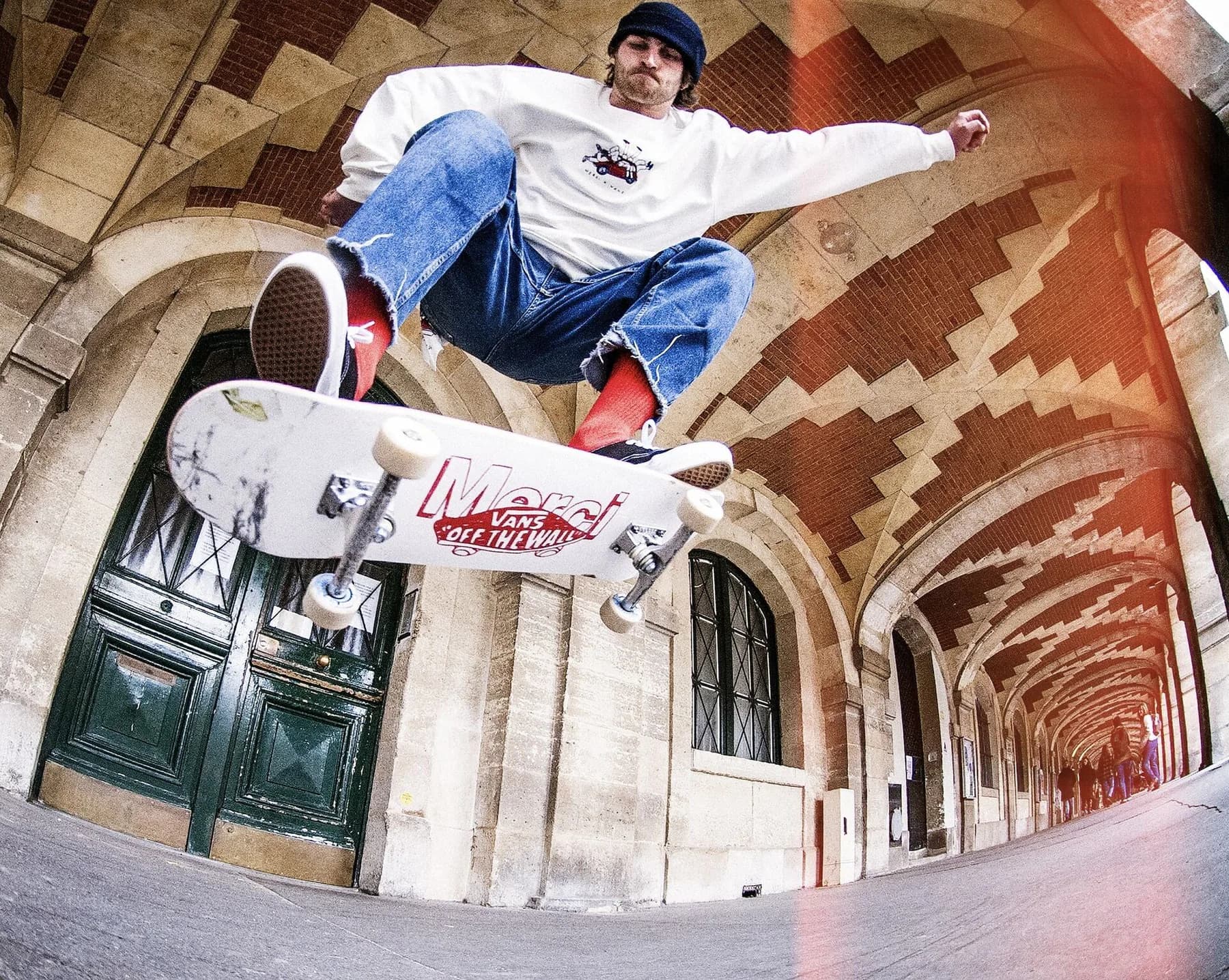 Vans Takes Over The Merci Store In Paris With A 70s Skate Bowl And A New Capsule Collection — additional view 2