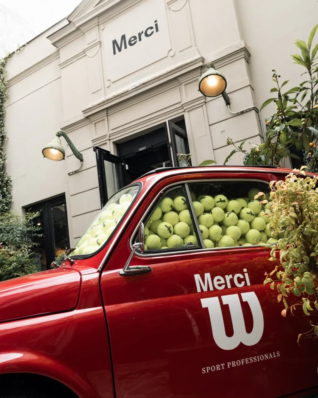Wilson Expands Tennis Lifestyle Vision Through Merci Paris Pop Up — additional view 5
