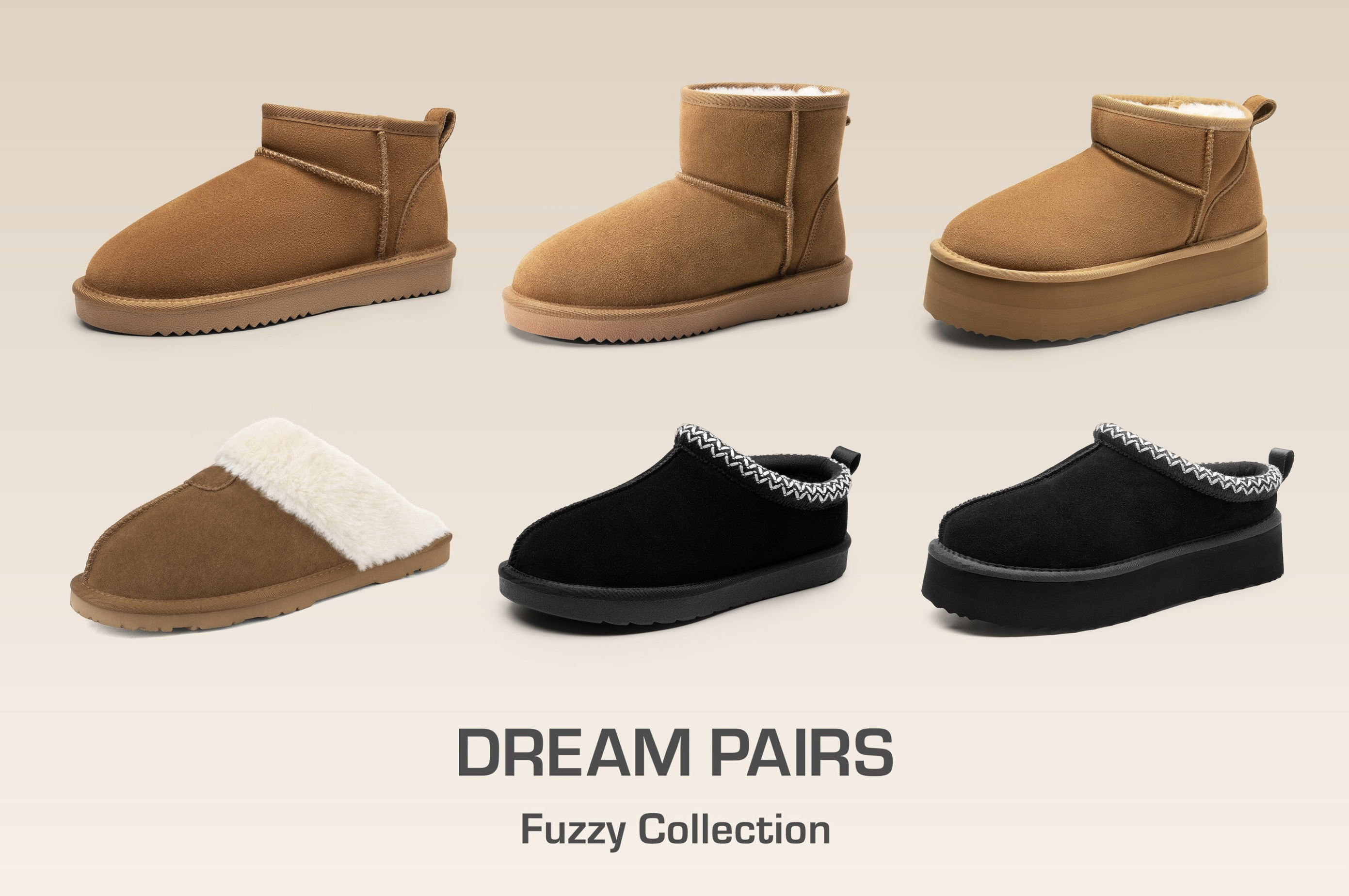 As the frost starts to nip at our toes, Dream Pairs has launched the ultimate solution to keep you both warm and stylish this season: the Fuzzy Collection. Unveiled just in time for Fall/Winter 2024, this new lineup promises to redefine cozy footwear with a chic twist. The Dream Pairs Fuzzy Collection features four exquisite series: FuzzyClassic, FuzzyEasy, FuzzyGo, and FuzzyChic. The collection includes various plush options, from fur-lined boots to fuzzy slippers, ensuring there's something for every occasion.  Highlights of the Collection Fluffy Ankle Boots: Perfect for cold winter mornings, these boots are lined with faux fur, ensuring toasty warmth. The exterior features sleek, water-resistant materials, making them practical for snowy adventures too. Fuzzy Moccasins: These indoor-outdoor gems bring the laid-back comfort of slippers with the functionality of outdoor shoes. A stylish solution for lazy weekends or quick errands. Shearling-Lined Slippers: The epitome of luxury for your feet. These slippers come in fun colors and patterns, adding a dash of personality to your at-home wardrobe. Fur-Trimmed High-Heel Boots: Because why should winter constrain your fashion choices? These boots are perfect for those who want to step out in style, even in the coldest months. With the Fuzzy Collection now available on their website and in stores, there's no better time to upgrade your winter wardrobe. Embrace the cozy, chic vibes Dream Pairs has to offer and make your Fall/Winter 2024 both comfortable and stylish.