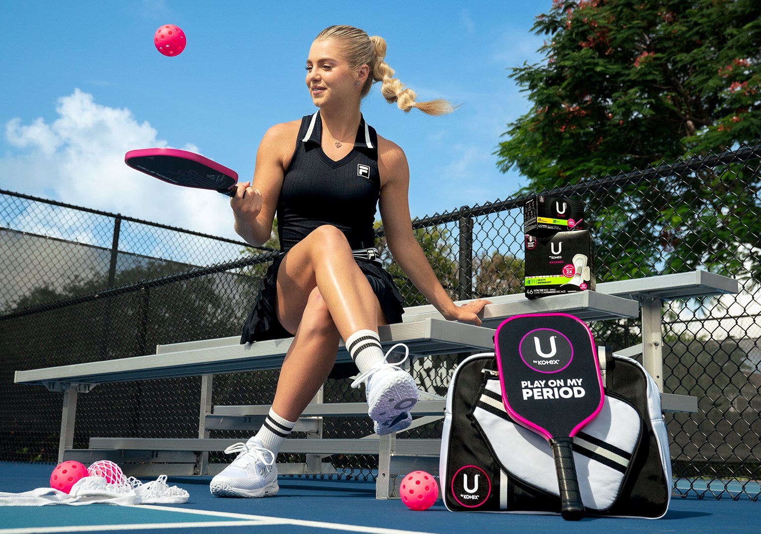 U by Kotex Teams Up with Anna Leigh Waters to Redefine Periods in Sports