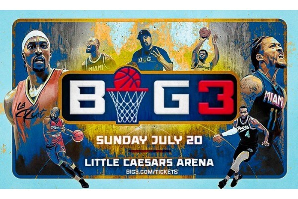BIG3 Launches Detroit Amplifiers at Little Caesars Arena with Star Roster 2025