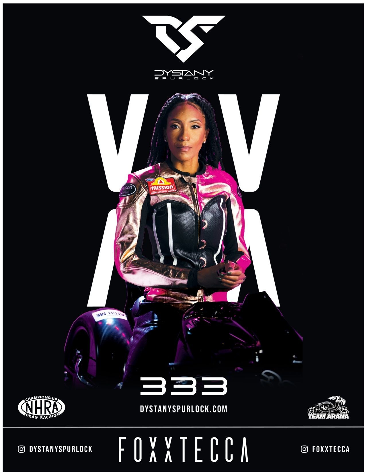 Foxxtecca and Arana Racing Unveil Historic NHRA Partnership With Dystany Spurlock in 2025