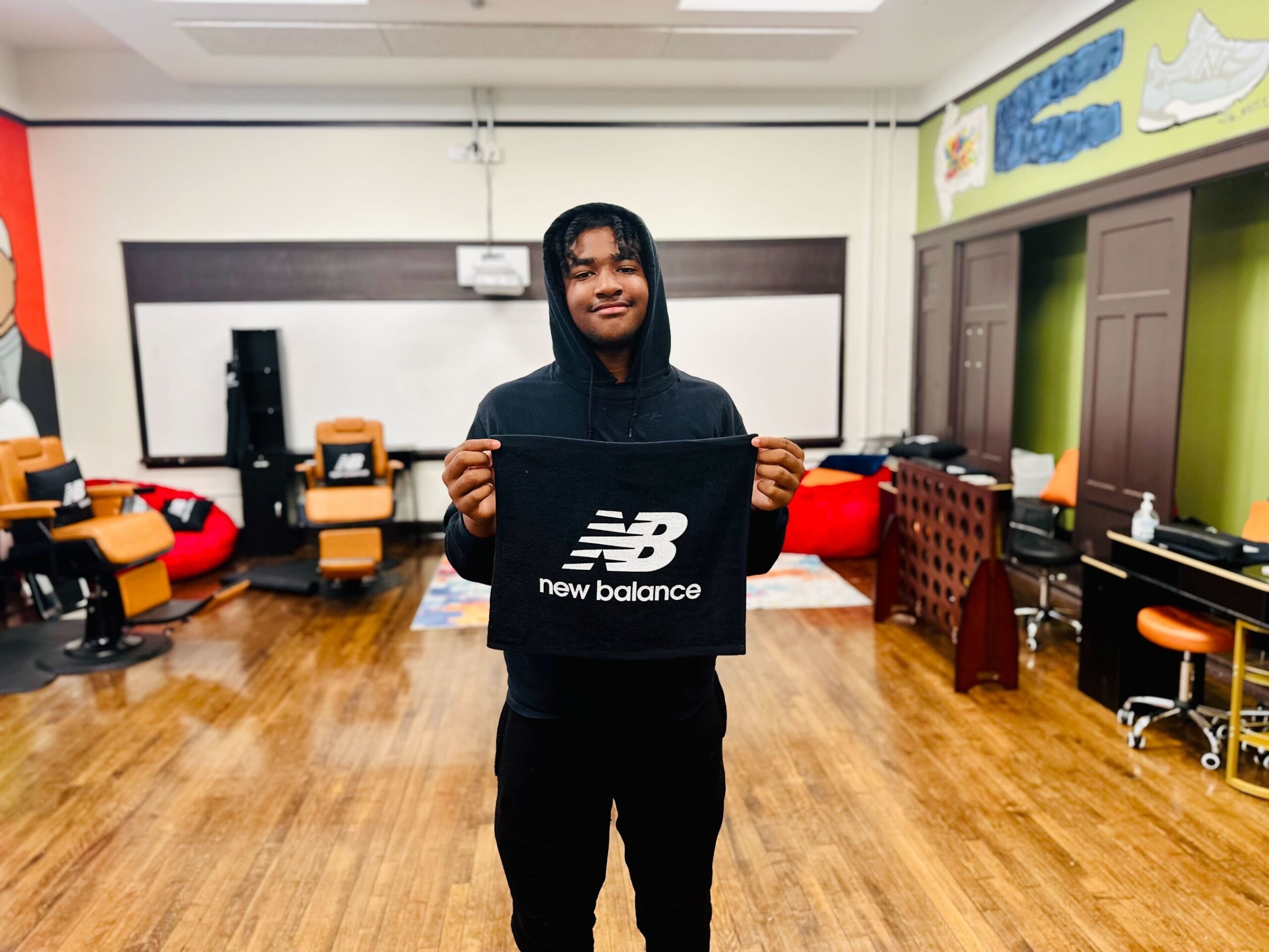 New Balance and DTLR Back Wellness Launch at KIPP Philadelphia Academy