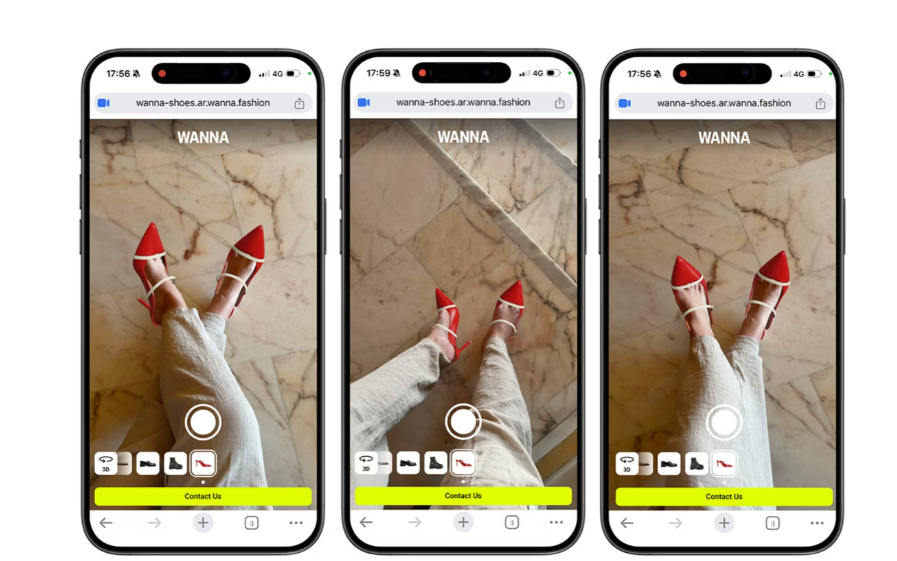 WANNA High-Heel Virtual Try-On Launches as a Game Changer for Online Shoe Shopping