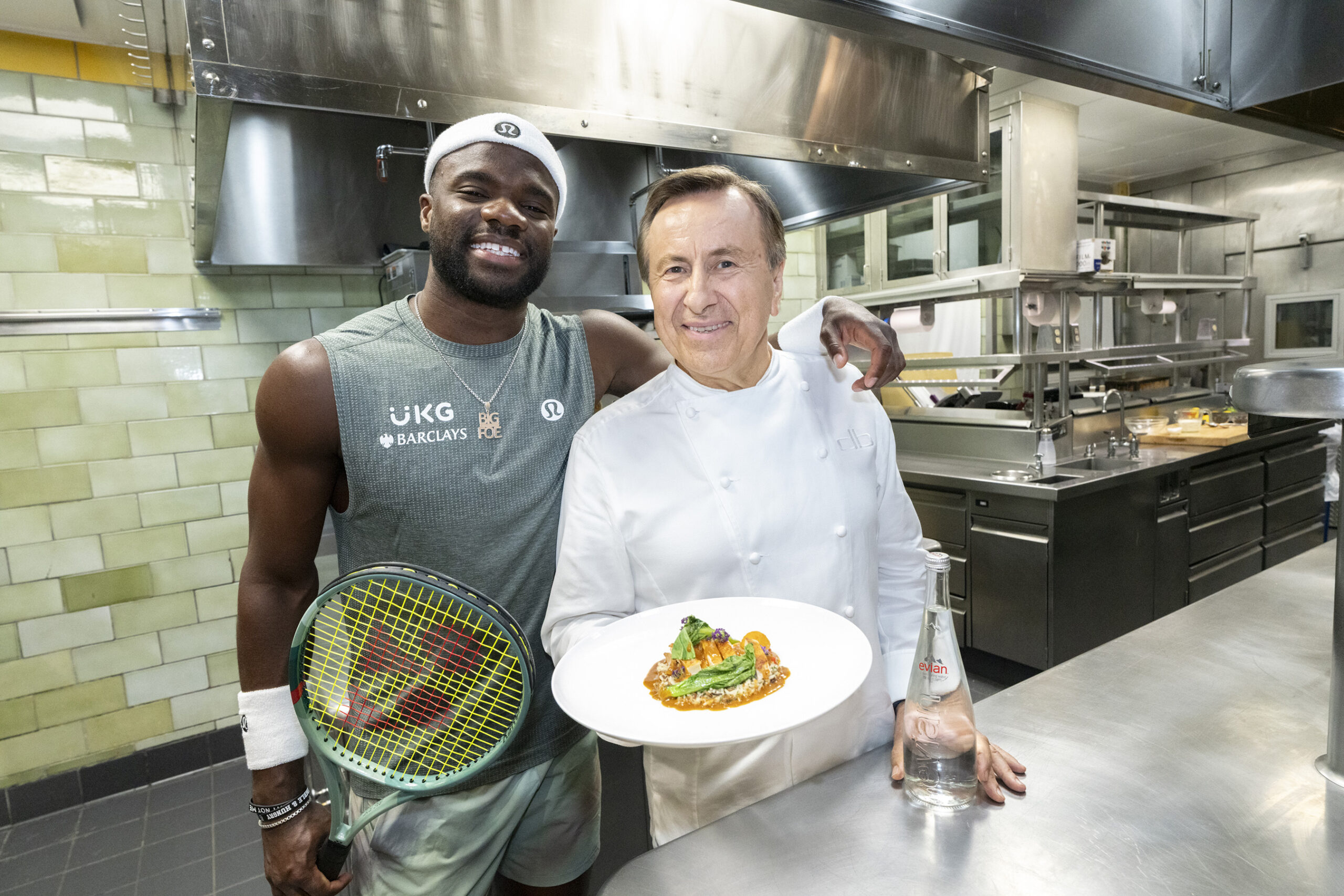 Evian Teams With Daniel Boulud and Frances Tiafoe for US Open 2025 Menu