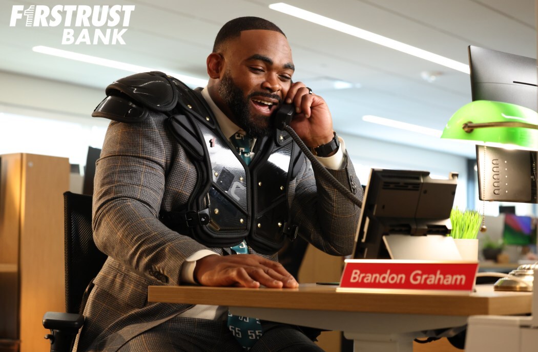 Brandon Graham Joins Firstrust Bank to Launch Edge Campaign in Philadelphia
